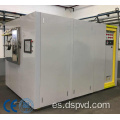PVD Multi-Arc Coater para bastidores de exhibición